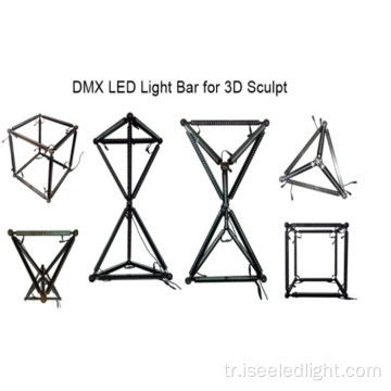 DMX Kontrol RGB Madrix Kulübü Aydınlatma Tüpü